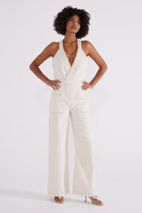Emel Carpenter Jumpsuit - Natural