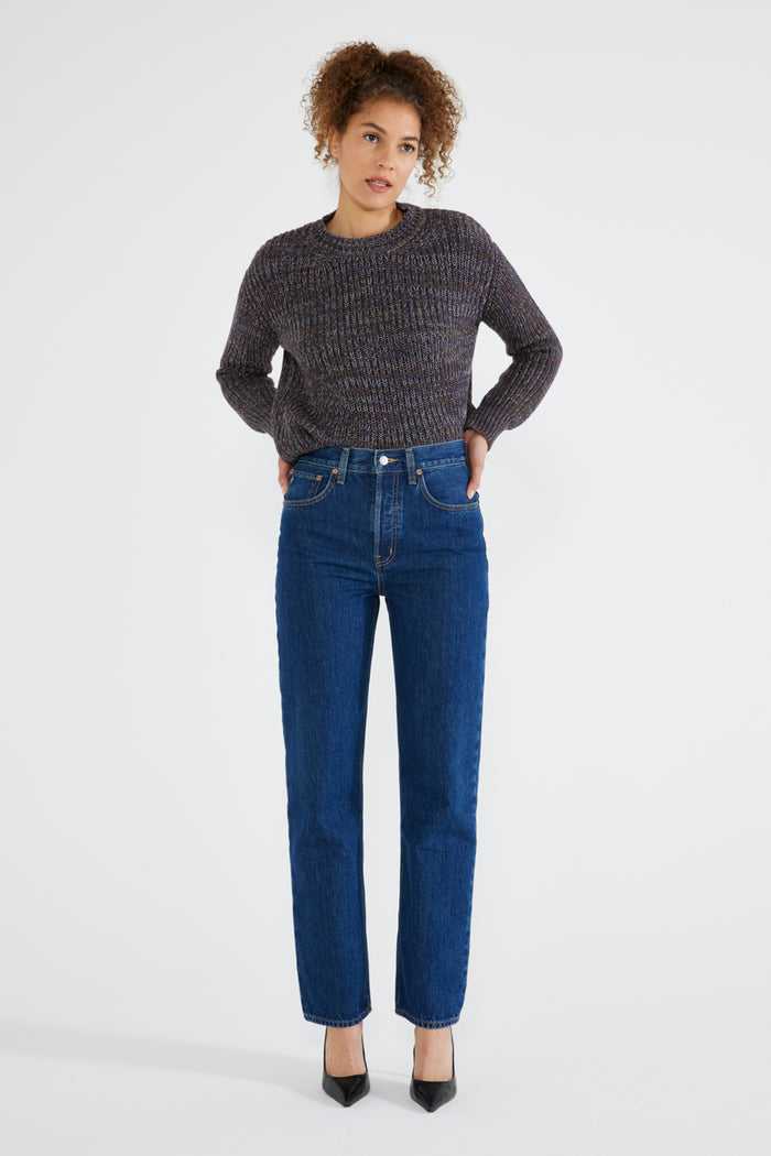 Carine High Waist Straight - Twilight