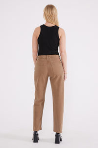 Marlowe Slim Boyfriend - Petrified Oak