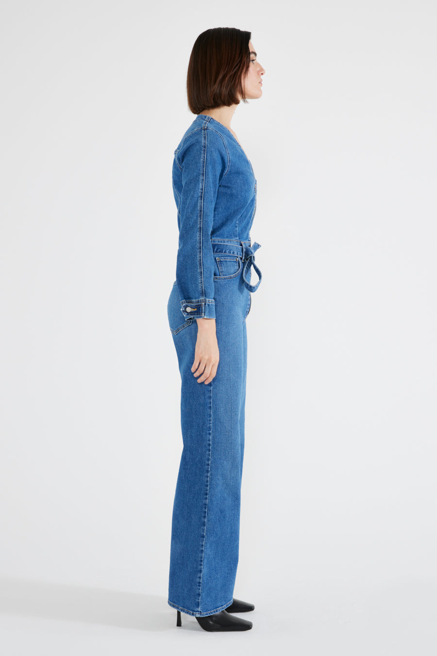 Lia Retro Jumpsuit - Super Sonic