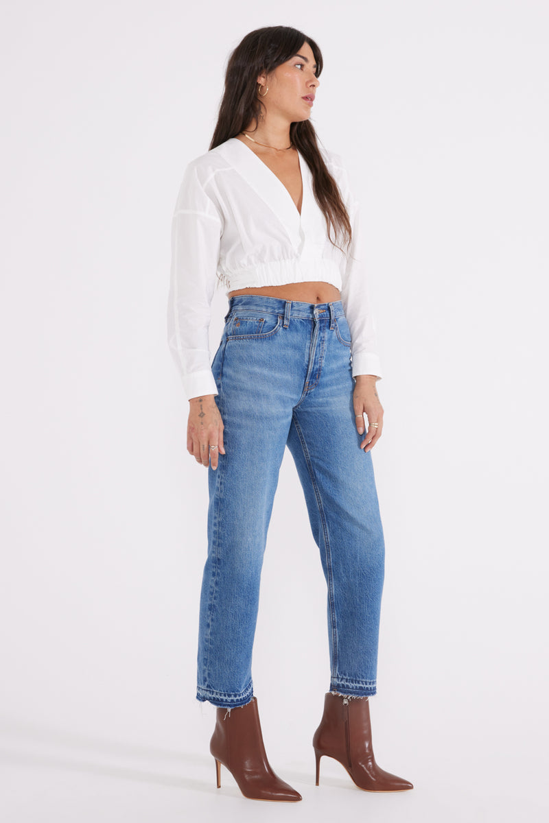Tyler Straight Crop - Cielo