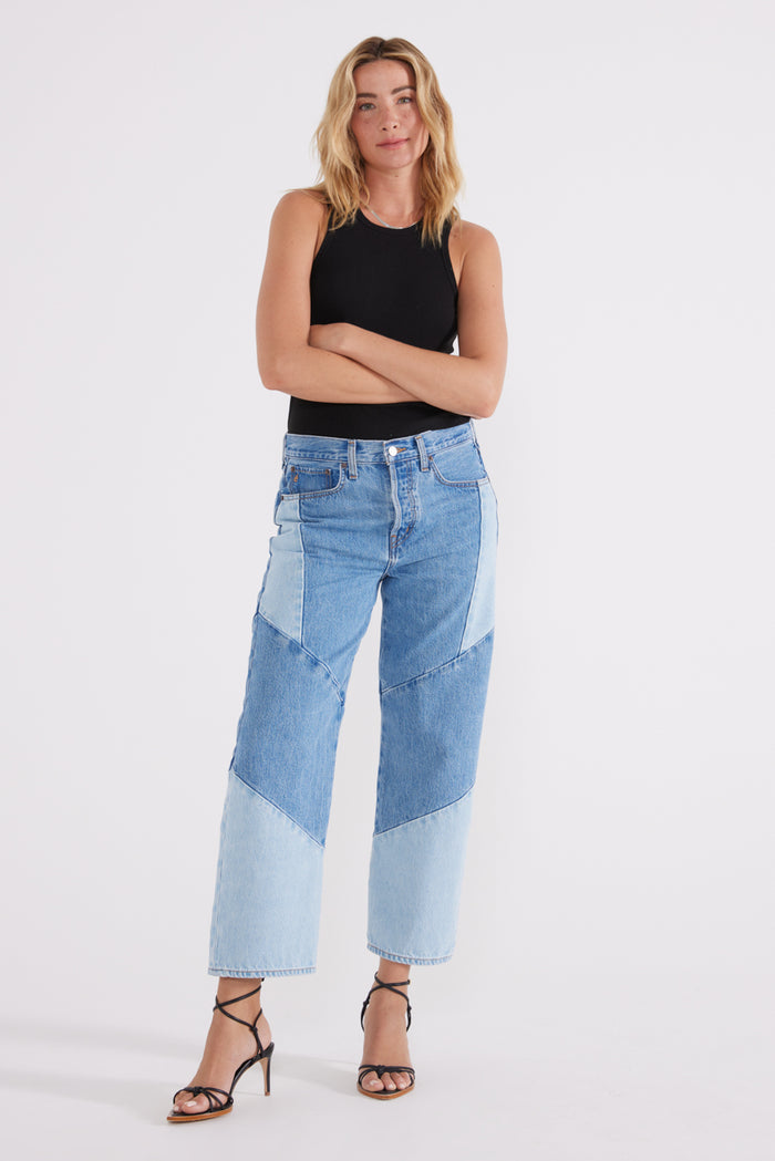 Sai Paneled Work Pant - Galera Two Tone