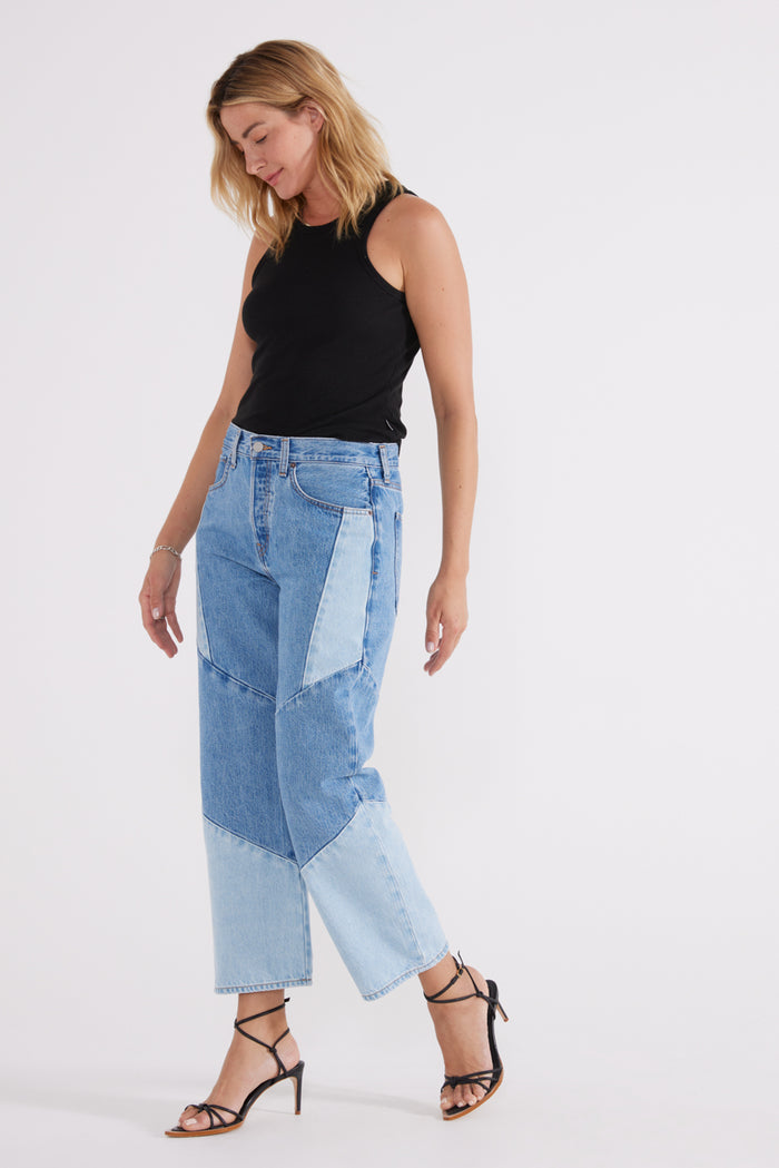 Sai Paneled Work Pant - Galera Two Tone
