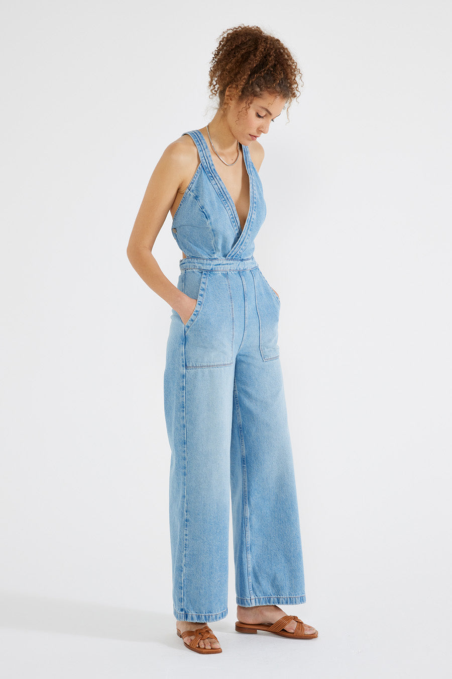 Emel Carpenter Jumpsuit - Saladita – ÉTICA Denim