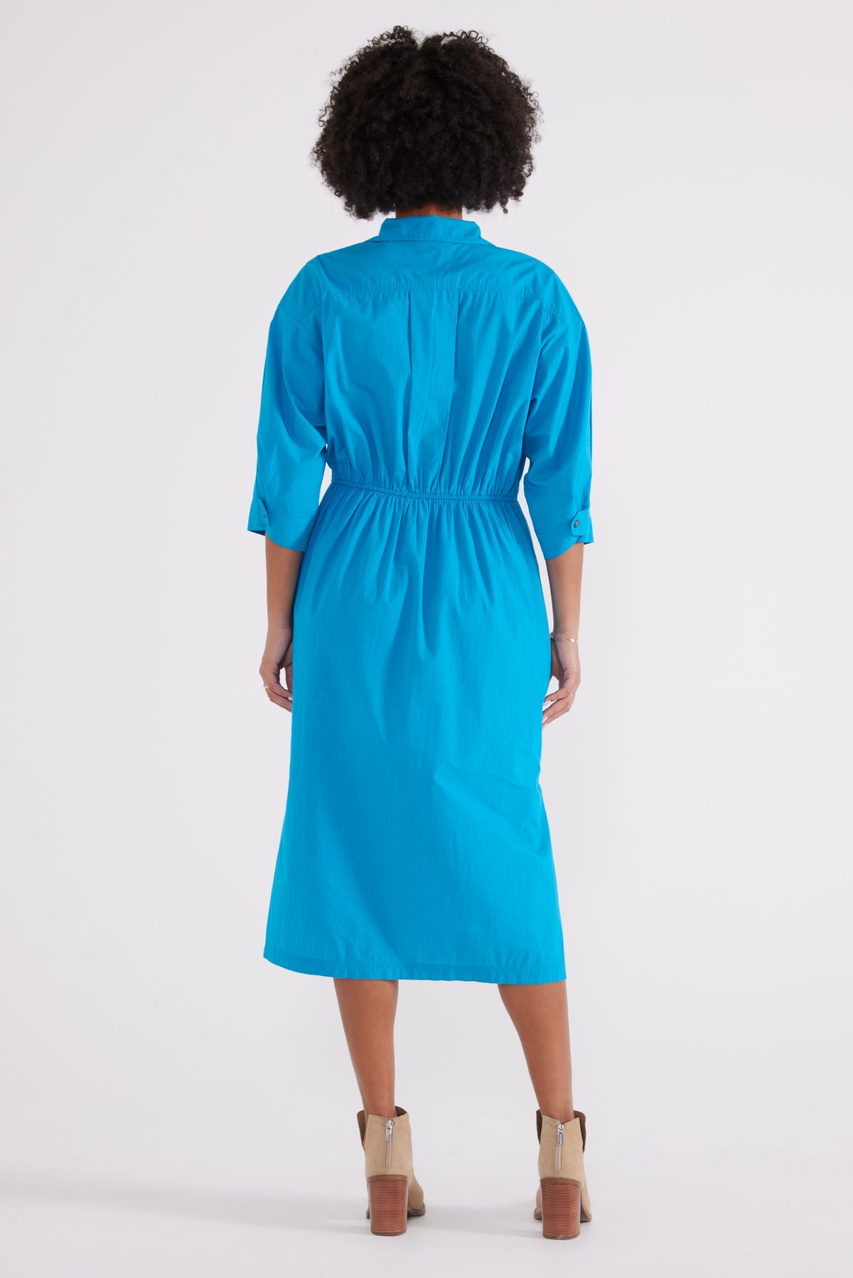 Tina Shirt Dress - Hawaiian Surf