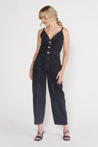 Milou Jumpsuit - Obsidian